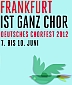 Programm des Deutschen Chorfests 2012 online verfügbar