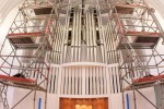 Grosse Orgel wird im Paulinum aufgebaut