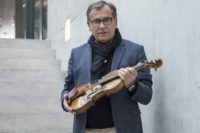 Walter Fischli mit Geige