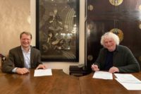 Vertragsunterzeichnung Simon Rattle