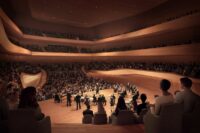 Entwurf Großer Saal im Konzerthaus München