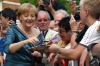 Bundeskanzlerin Merkel in Bayreuth