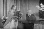 Richard Strauss mit Sängerin