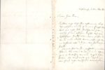 Brief von Robert Schumann