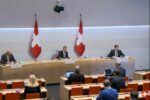 Medienkonferenz Schweizer Bundesrat