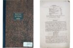 "Tannhäuser", Erstschrift des Textbuchs