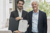 Christian Blex mit Manfred Honeck